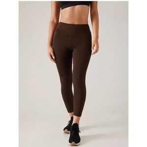 Athleta High Rise Elation Ribbed Tight Leggings